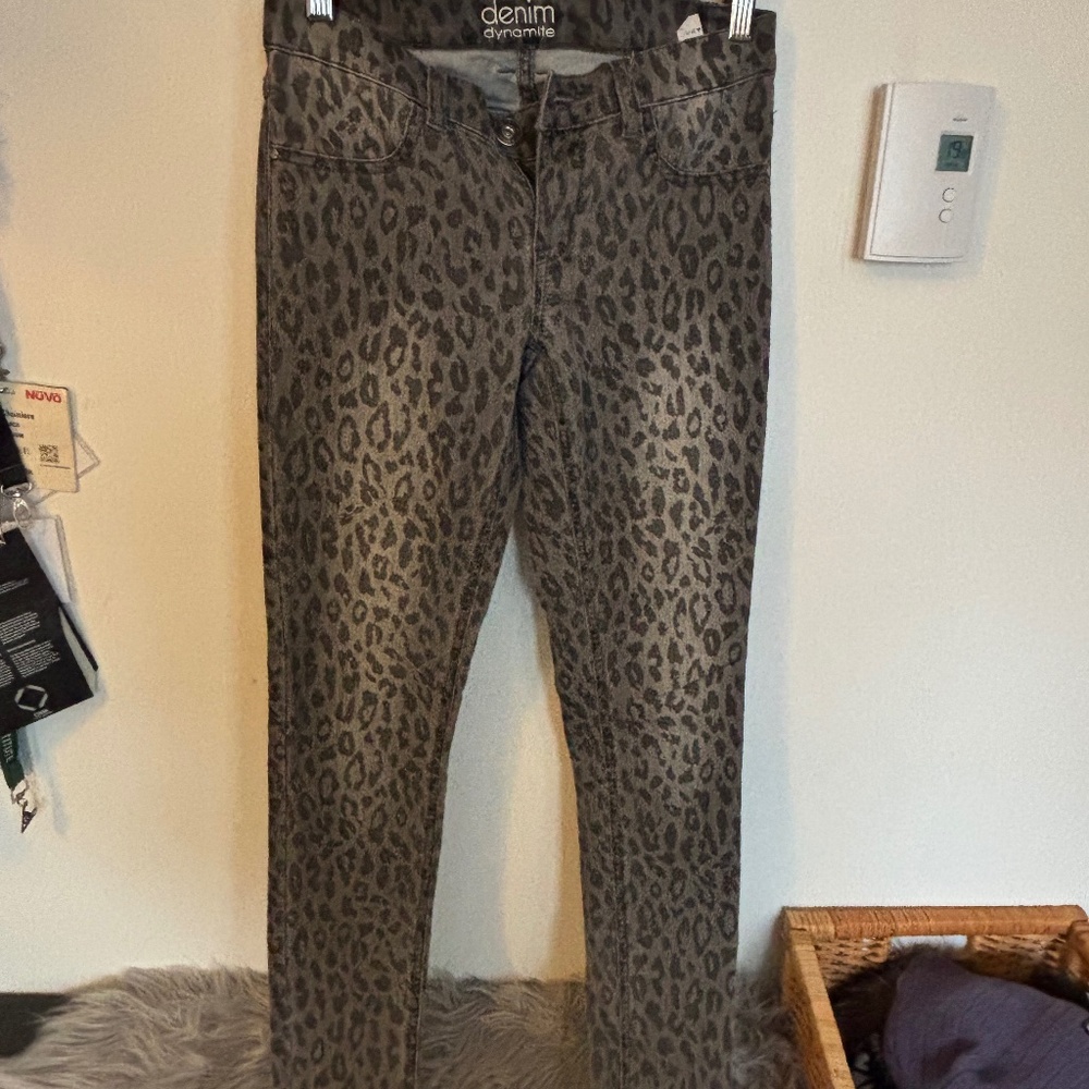 Léopard Grey jeans